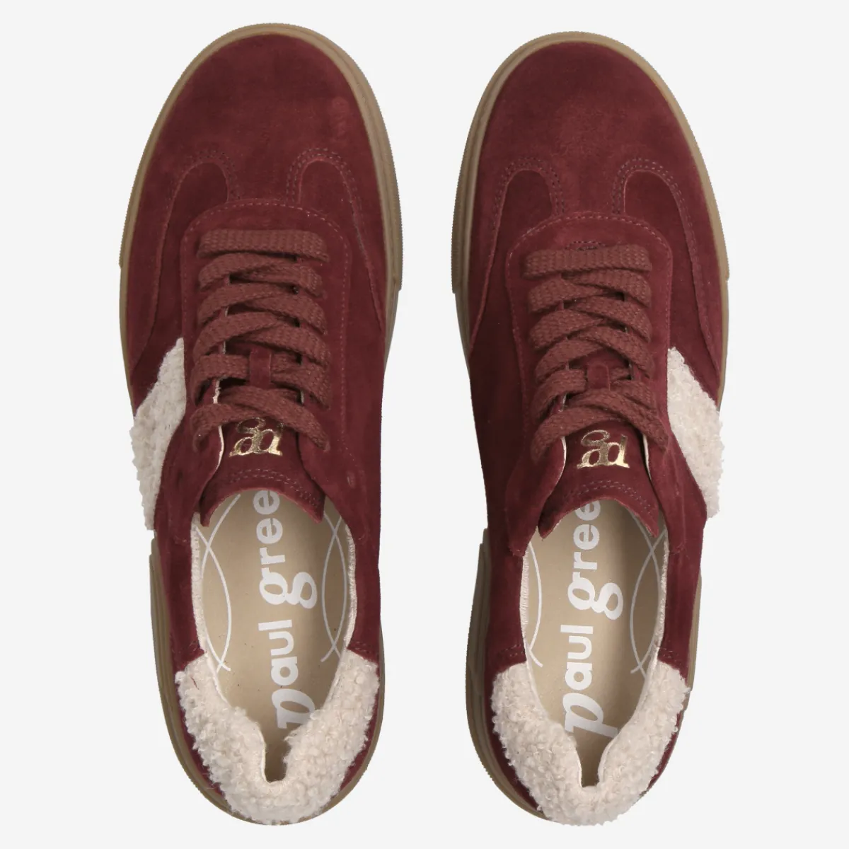 Paul Green Sneaker|5393-046 Weinrot / Rot