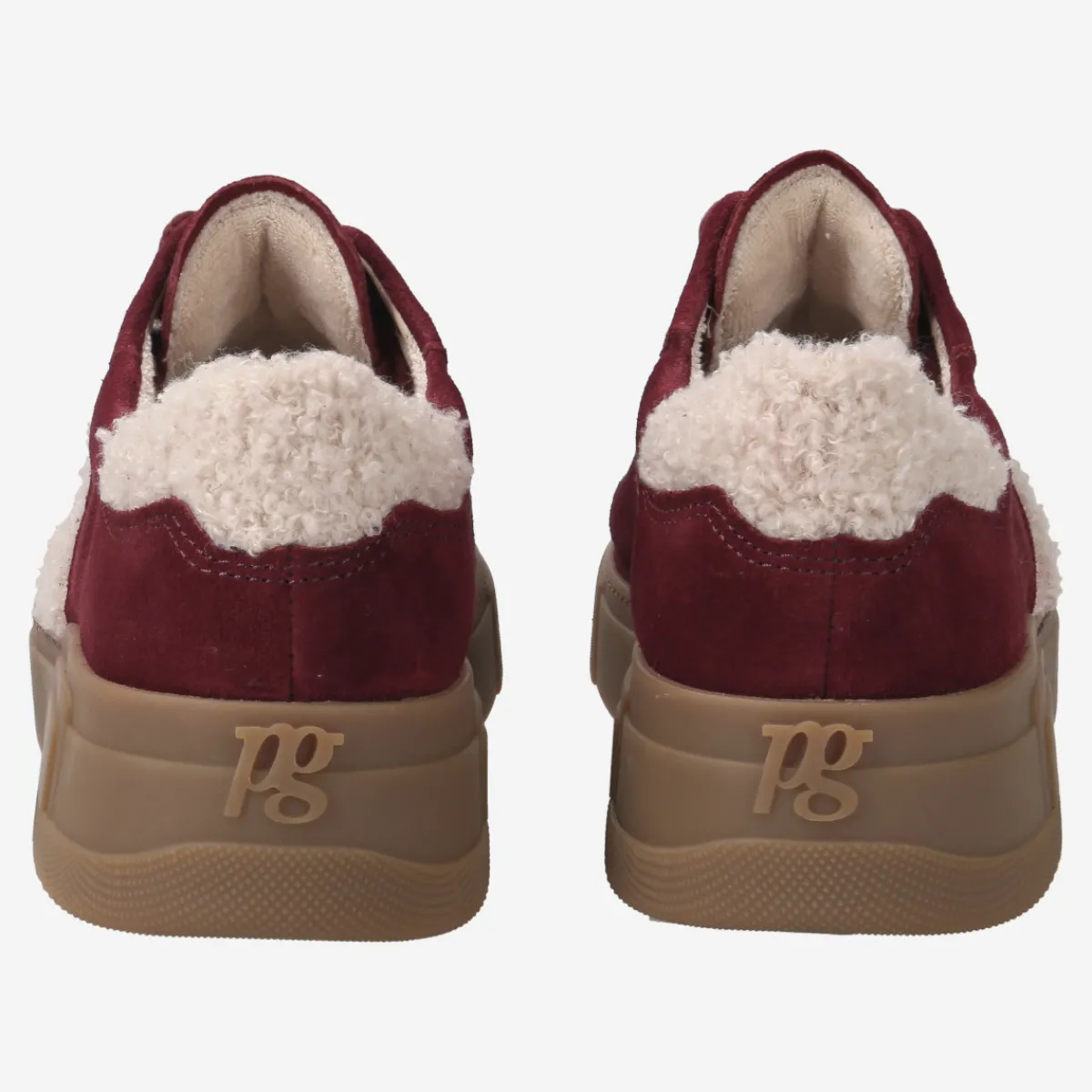 Paul Green Sneaker|5393-046 Weinrot / Rot