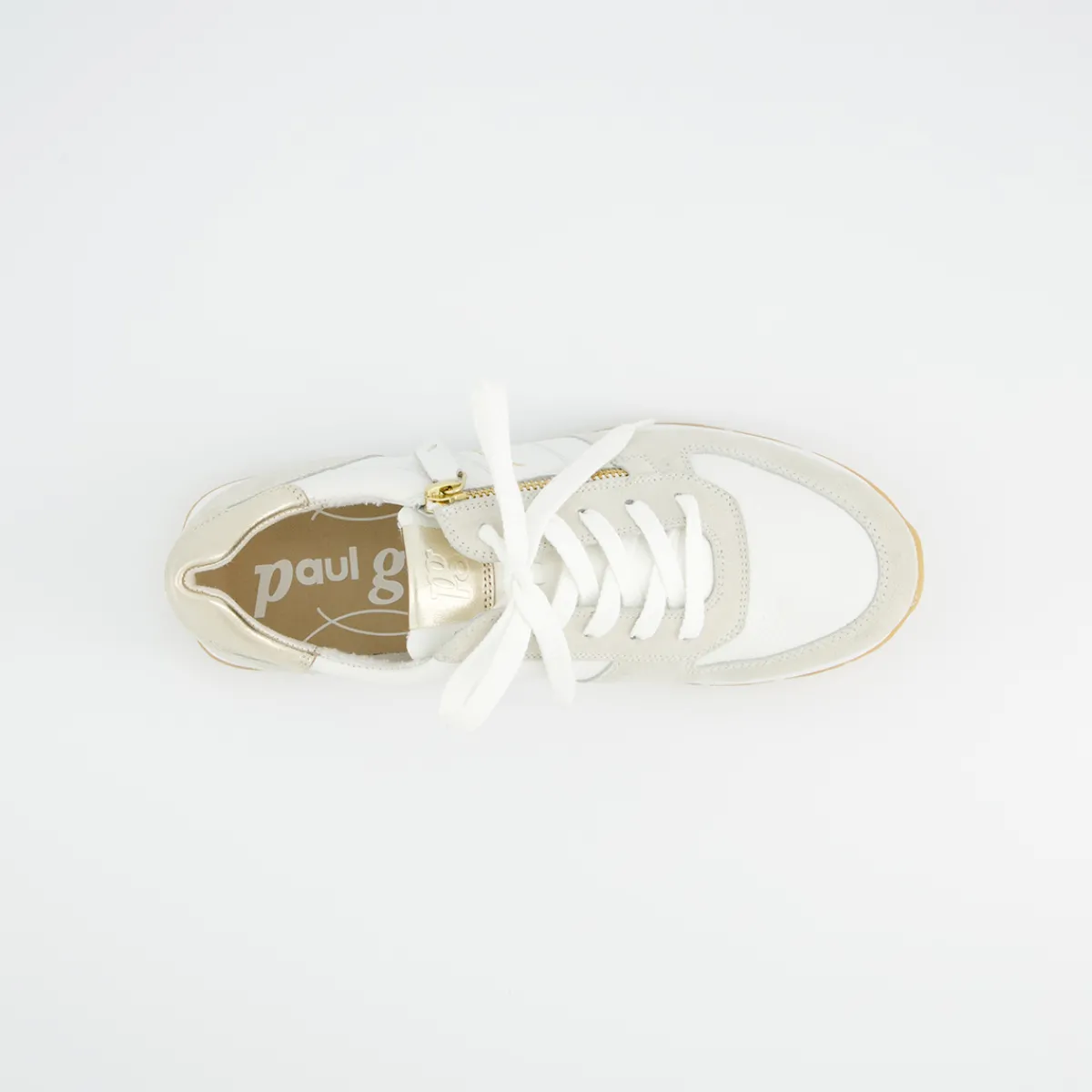 Paul Green Sneaker|5444-069 Weiß kombiniert