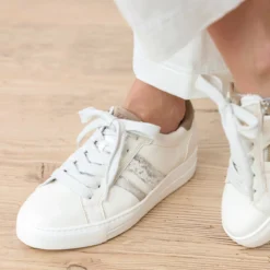 Paul Green Sneaker|5539-009 Weiß,kombiniert
