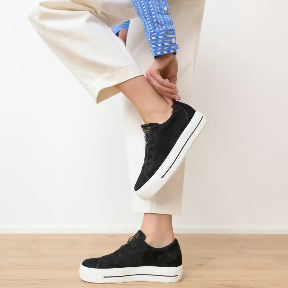 Paul Green Sneaker|5529-019 Schwarz