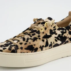Paul Green Sneaker|5547-029 Beige / Leo-Look