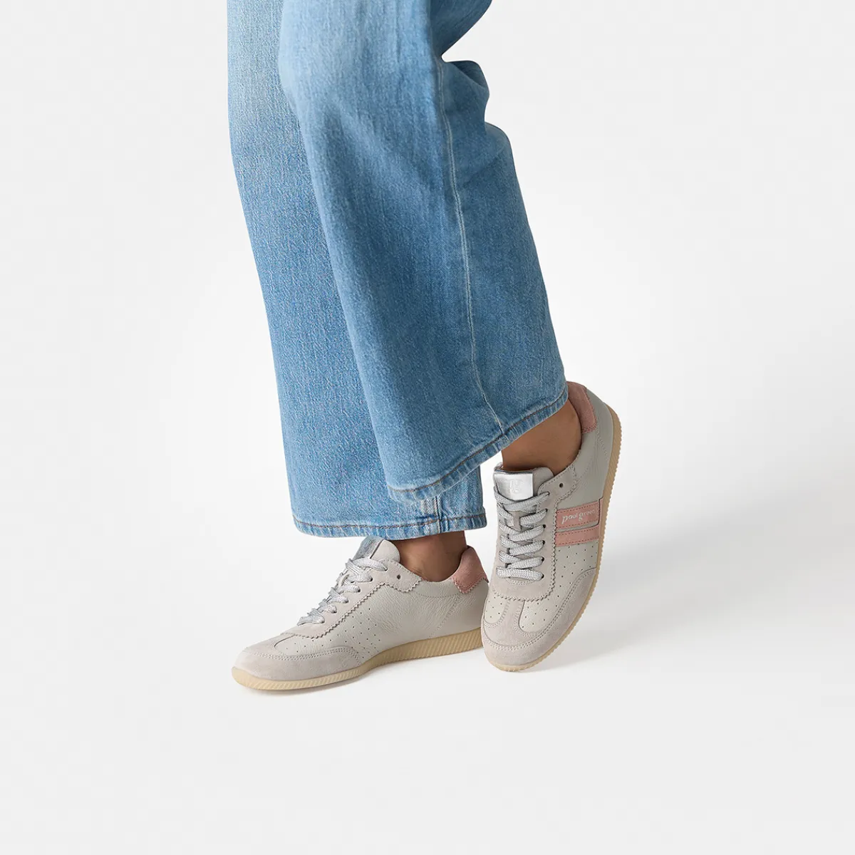 Paul Green Sneaker|5490-039 Grau, kombiniert
