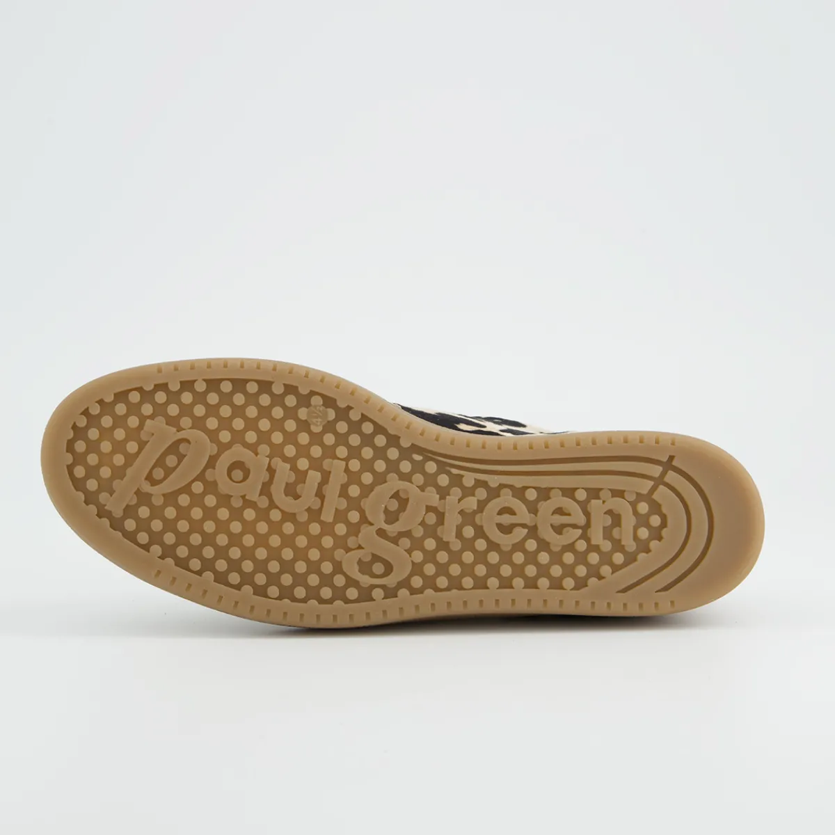 Paul Green Sneaker|5437-139 Beige / Leo-Look