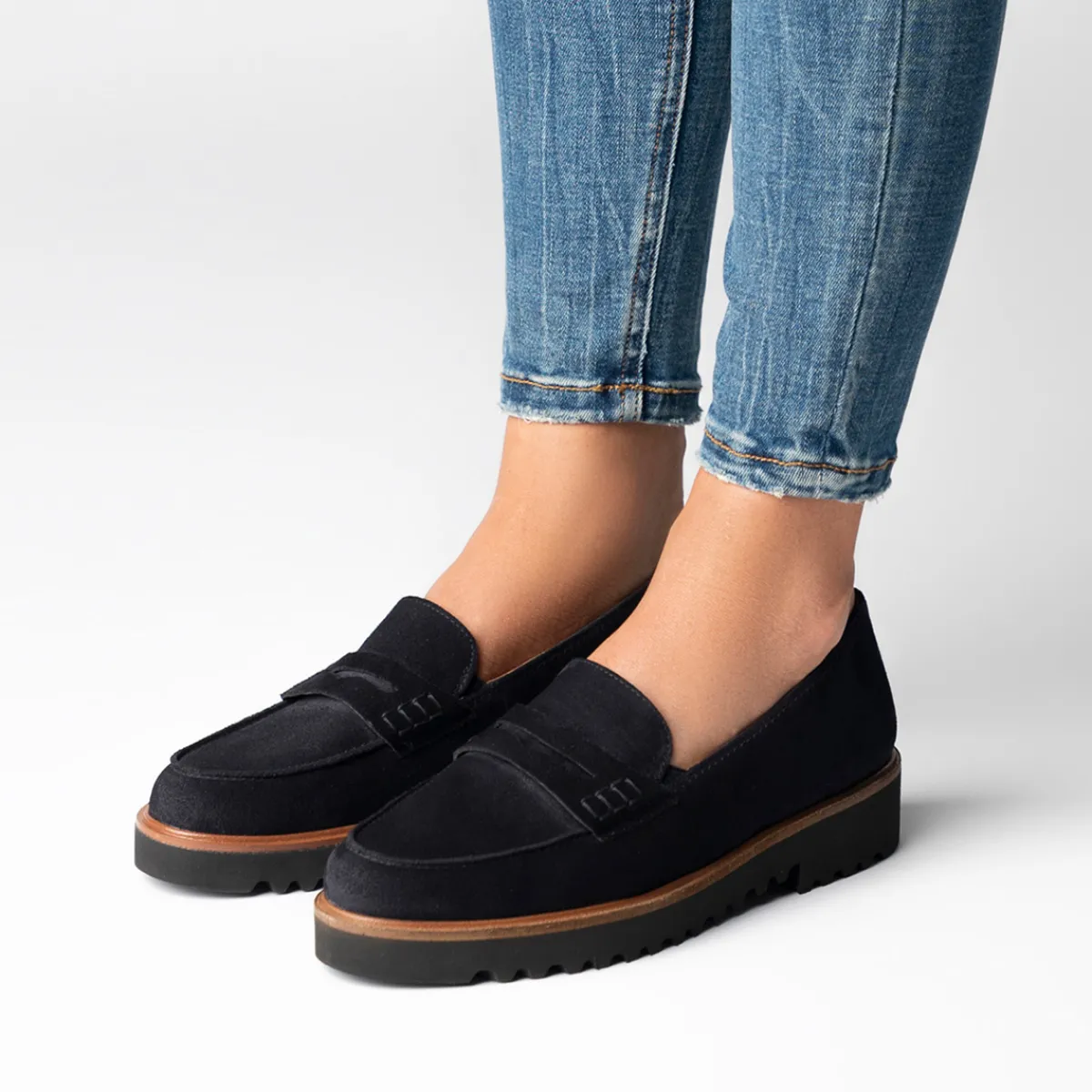 Paul Green Slipper & Mokassin|2694-069 Blau