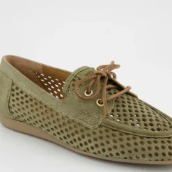 Paul Green Slipper & Mokassin|1218-049 Grün / Oliv