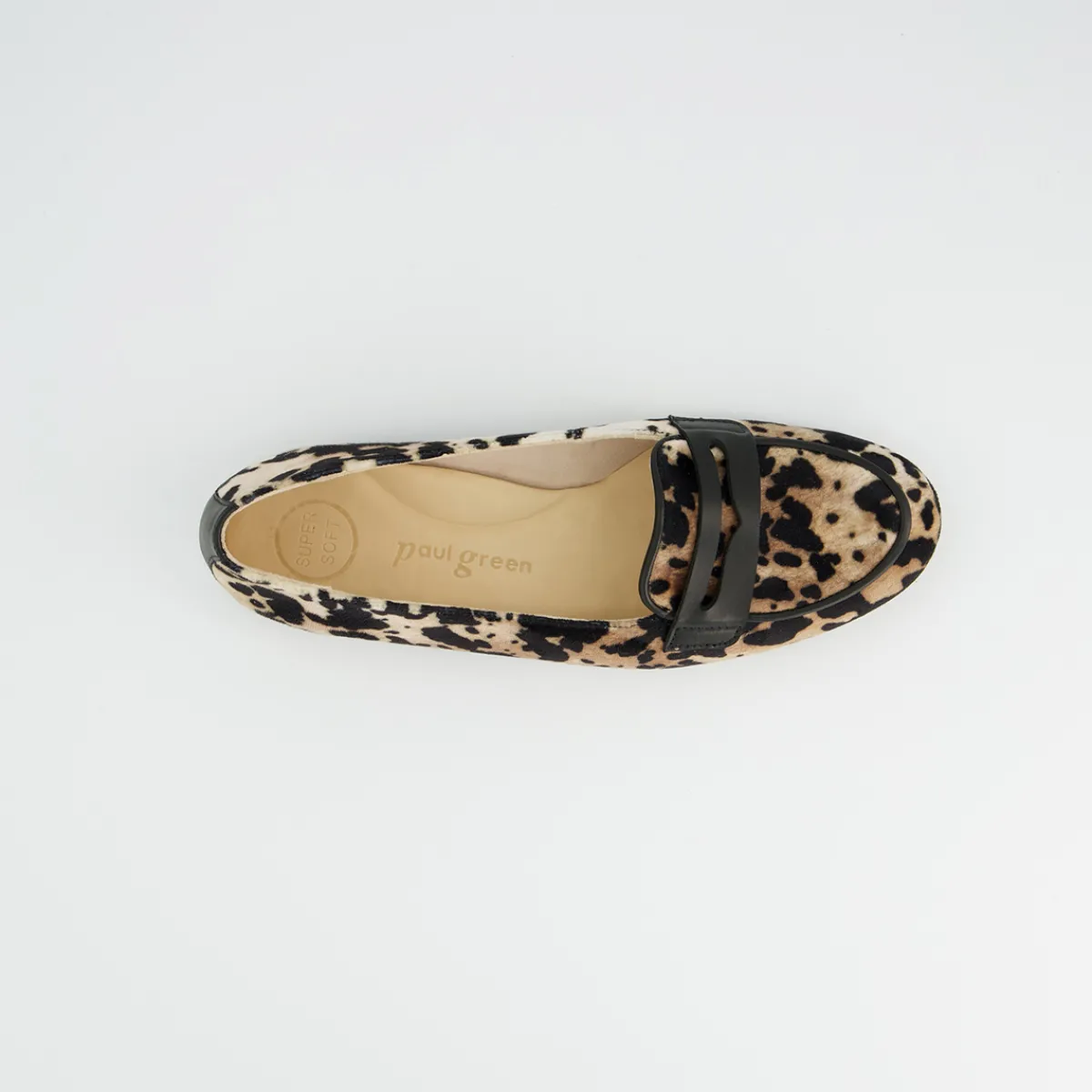 Paul Green Slipper & Mokassin|1207-019 Braun kombiniert