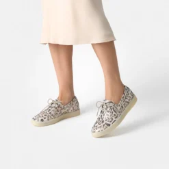 Paul Green Schnürschuhe|1185-069 Beige kombiniert