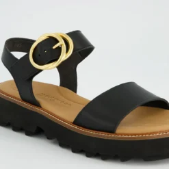 Paul Green Sandaletten|6189-009 Schwarz