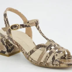 Paul Green Sandaletten|6197-019 Beige kombiniert