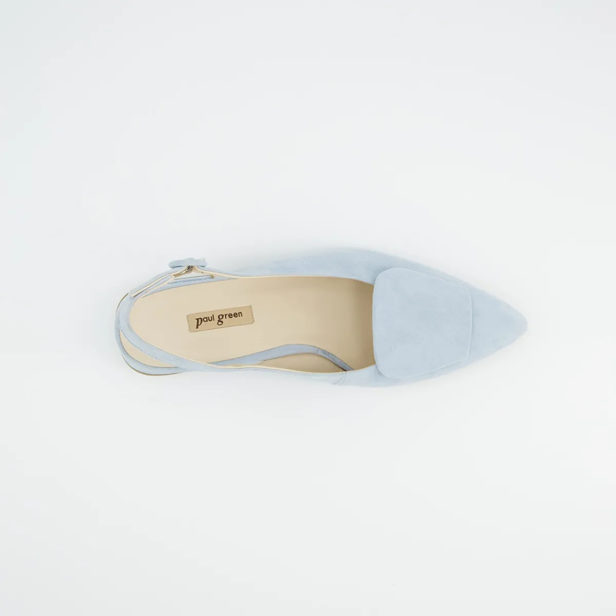 Paul Green Peeptoes & Slingpumps|6090-099 Blau