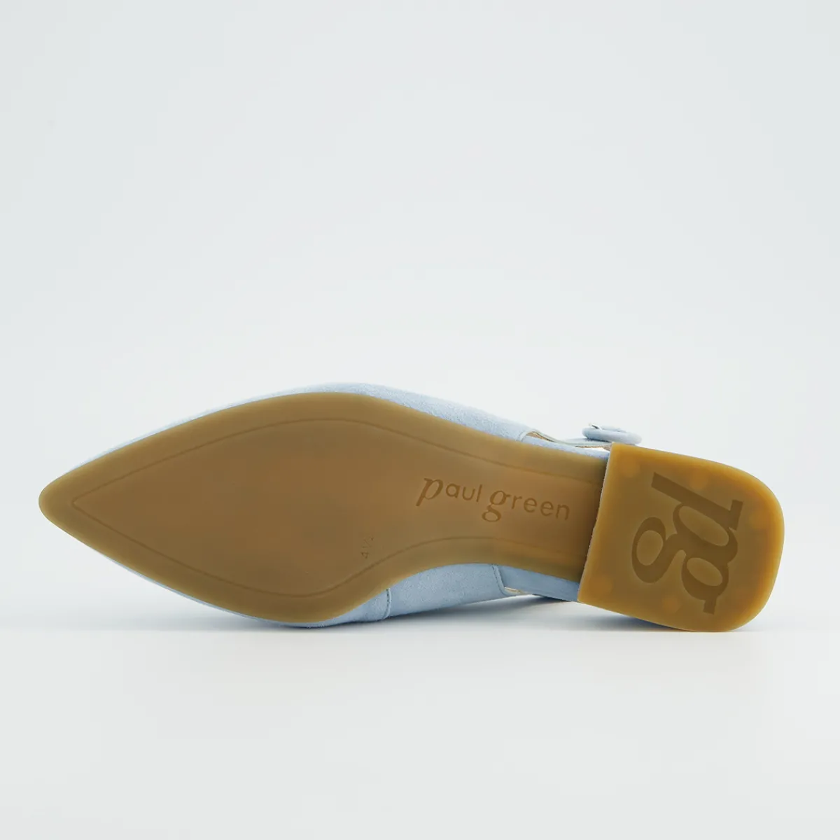 Paul Green Peeptoes & Slingpumps|6090-099 Blau