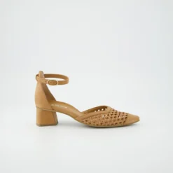 Paul Green Peeptoes & Slingpumps|3856-009 Braun