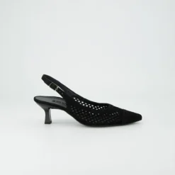 Paul Green Peeptoes & Slingpumps|6222-029 Schwarz