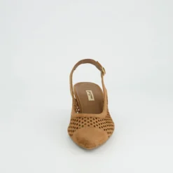 Paul Green Peeptoes & Slingpumps|6222-019 Braun