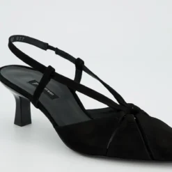 Paul Green Peeptoes & Slingpumps|6177-029 Schwarz