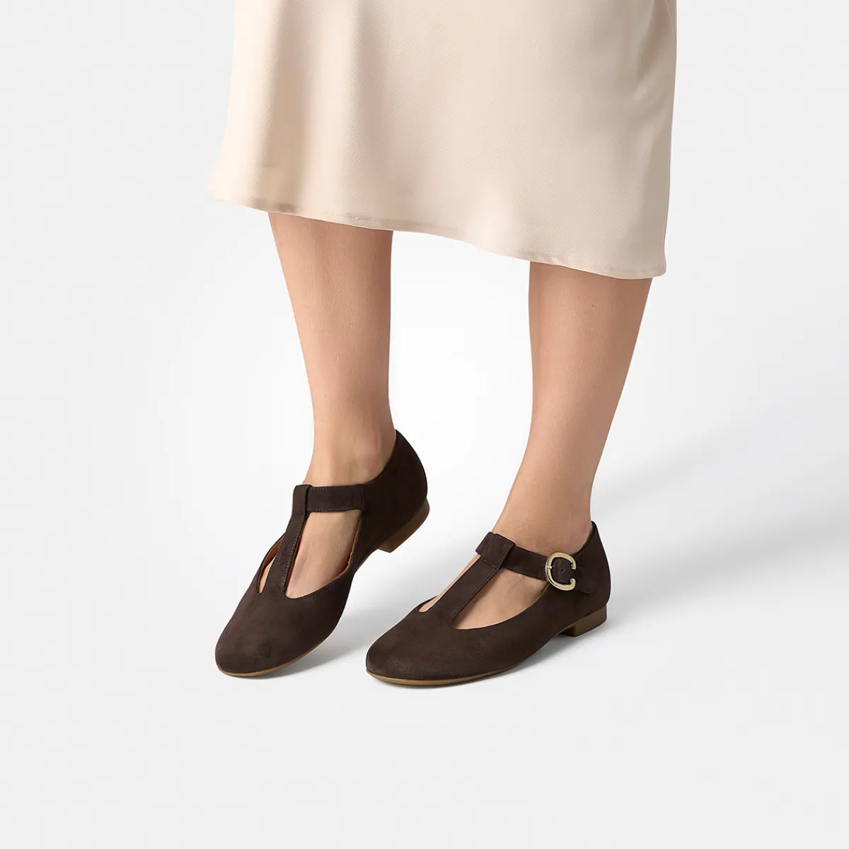 Paul Green Ballerina|1203-039 Braun