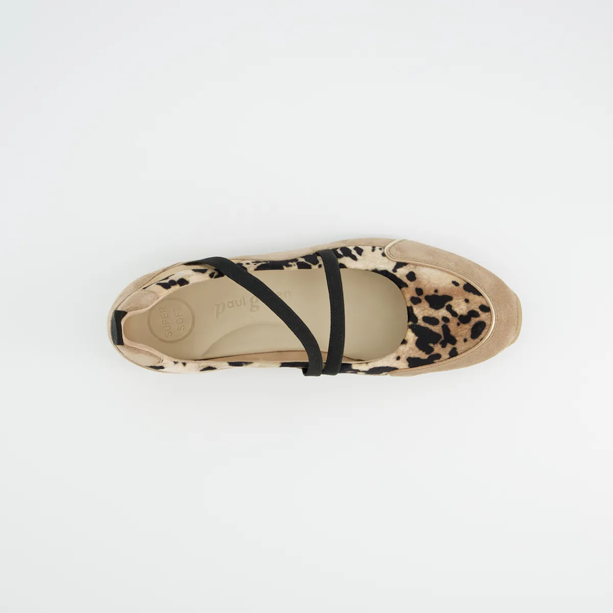 Paul Green Ballerina|1191-049 Beige kombiniert