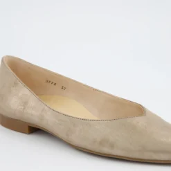 Paul Green Ballerina|3772-177 Beige, metallik