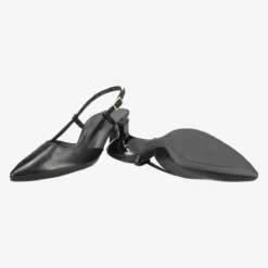 Paul Green Peeptoes & Slingpumps|7992-013 Schwarz