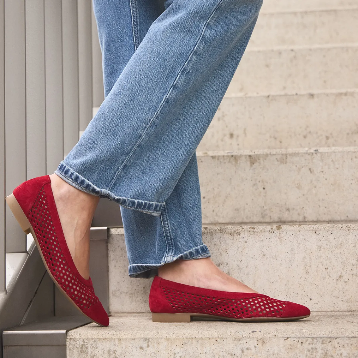 Paul Green Ballerina|1215-029 Rot