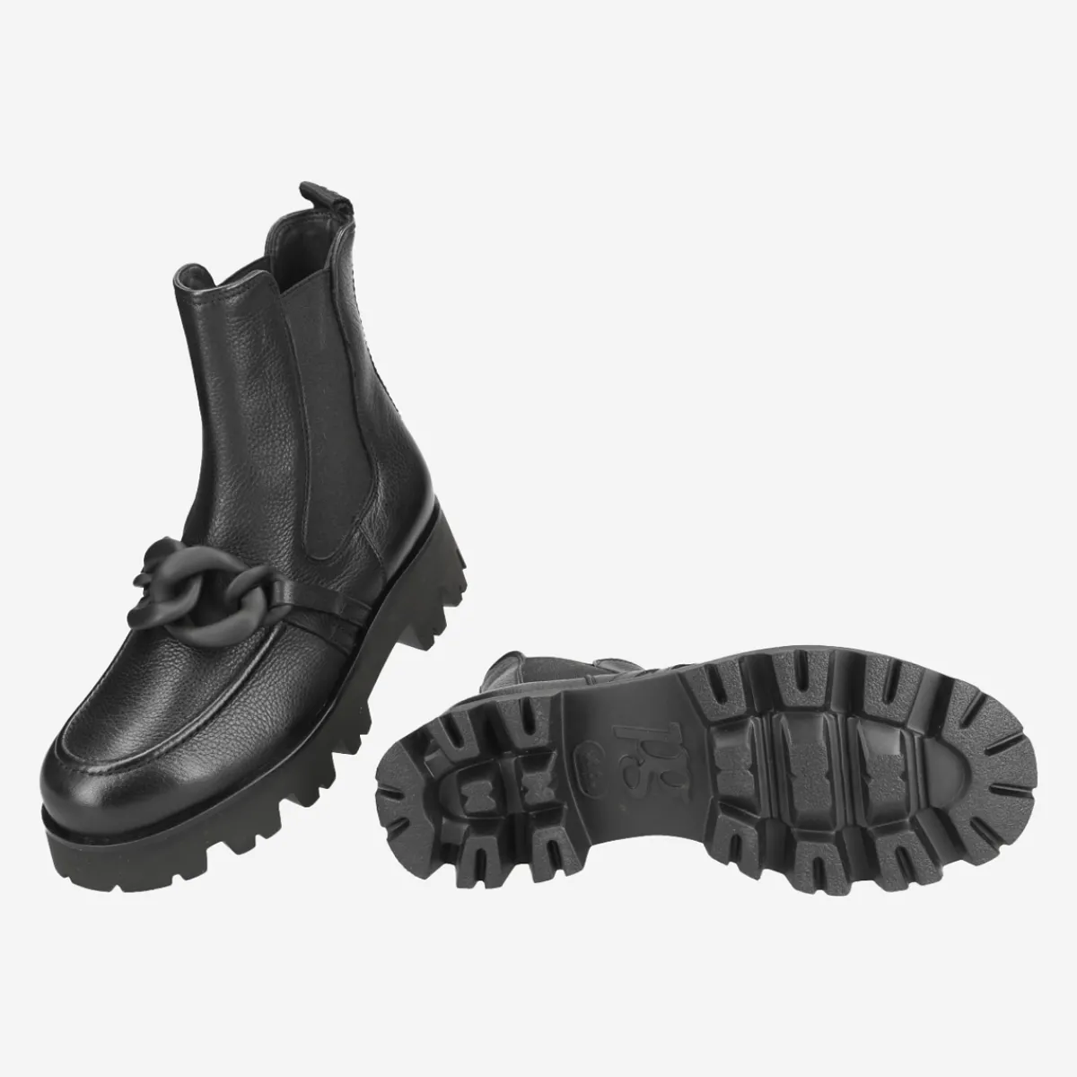 Paul Green Stiefeletten|Chelsea-Boots 9043-042 Schwarz