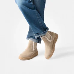 Paul Green Warmfutter|Stiefeletten|Chelsea-Boots 8292-010 Beige