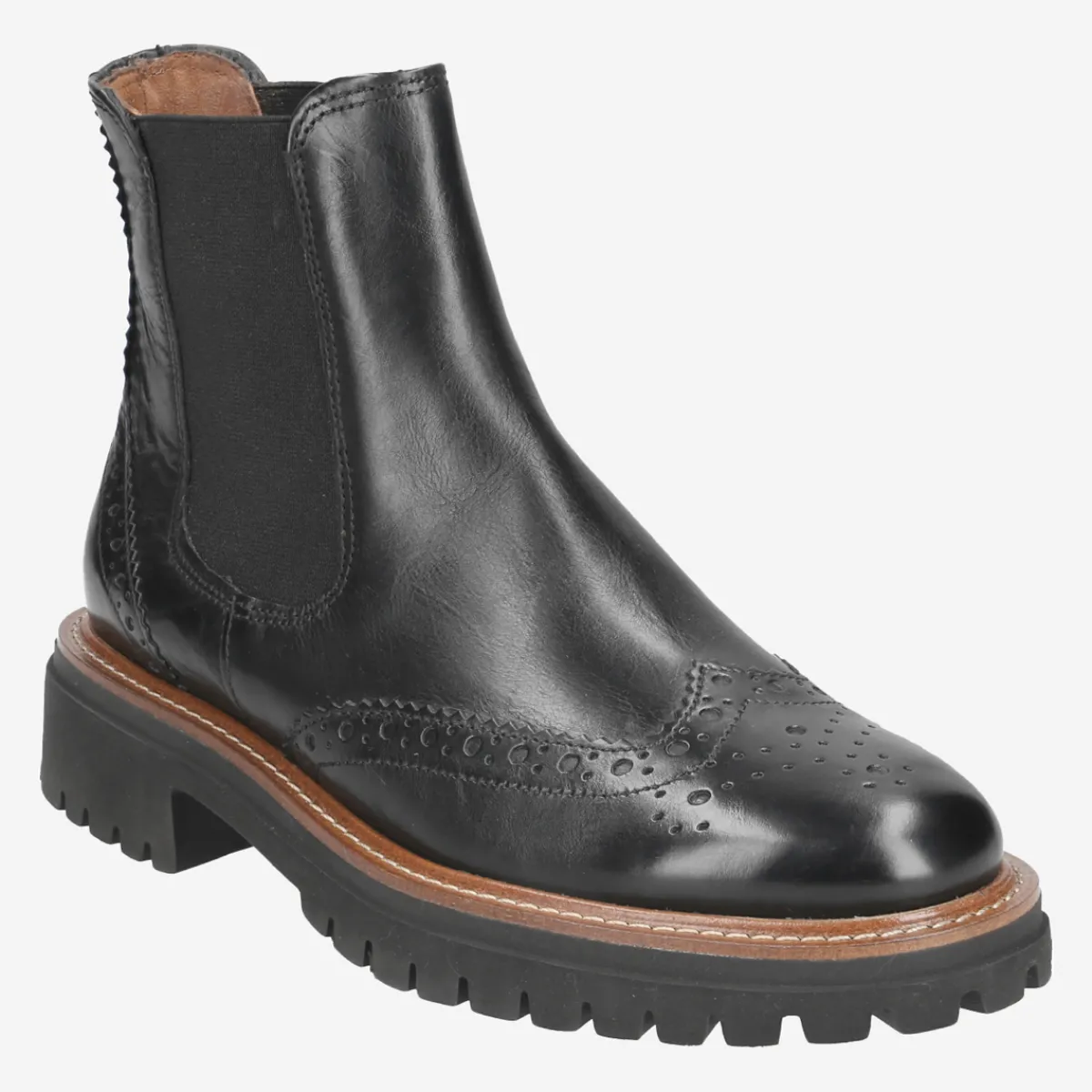 Paul Green Stiefeletten|Chelsea-Stiefelette 9093-002 Schwarz