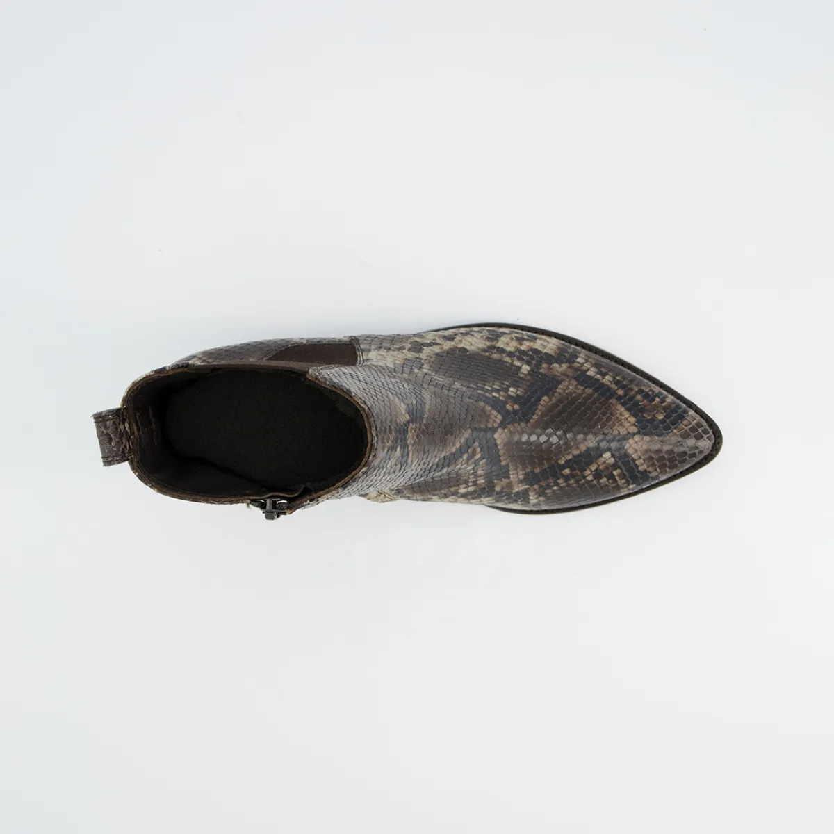 Paul Green Stiefeletten|Chelsea-Stiefelette 8271-048 Braun kombiniert