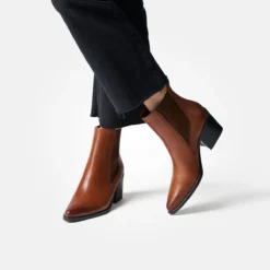 Paul Green Stiefeletten|Chelsea-Stiefelette 8150-006 Braun