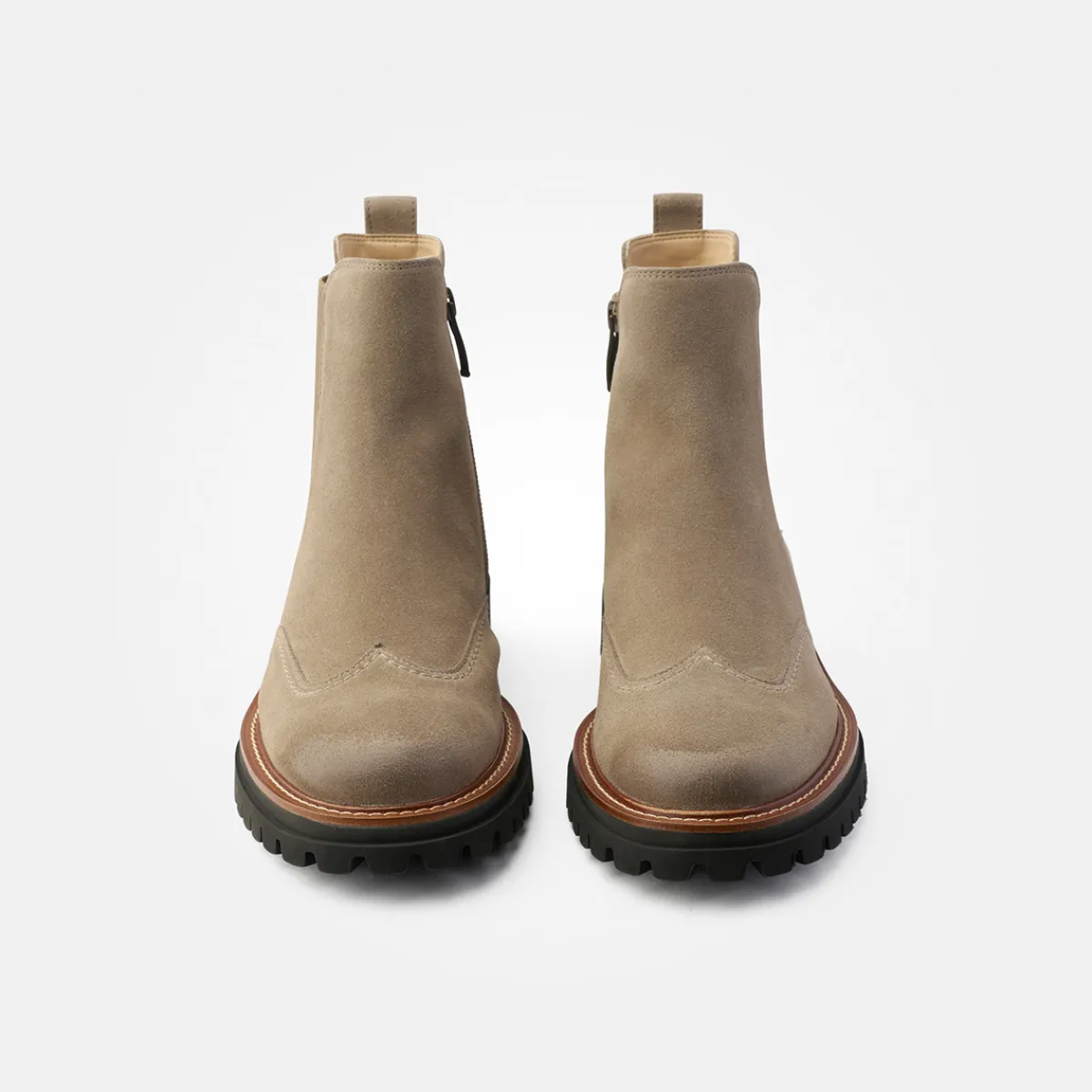 Paul Green Stiefeletten|Chelsea-Stiefelette 8119-050 Beige