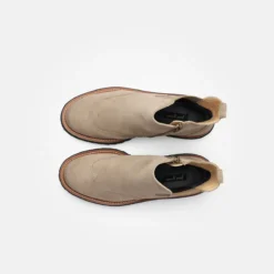 Paul Green Stiefeletten|Chelsea-Stiefelette 8119-050 Beige