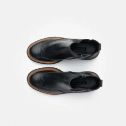 Paul Green Stiefeletten|Chelsea-Stiefelette mit Gore-Tex 8119-000 Schwarz