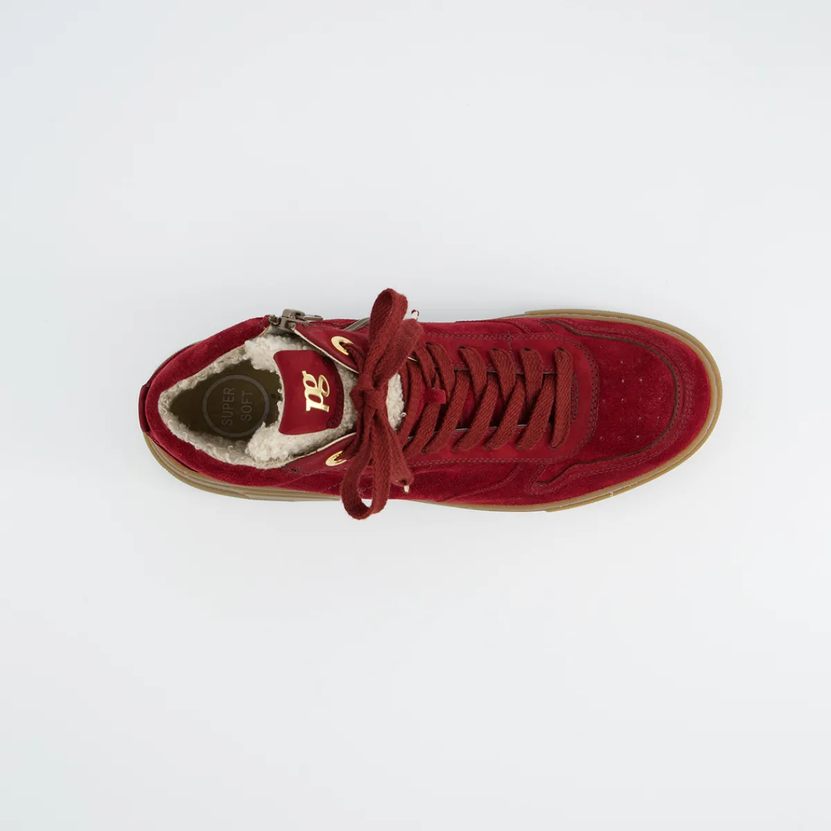 Paul Green Warmfutter|Boots|Hightop-Pauls 5373-078 Rot