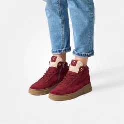 Paul Green Warmfutter|Boots|Hightop-Pauls 5373-078 Rot