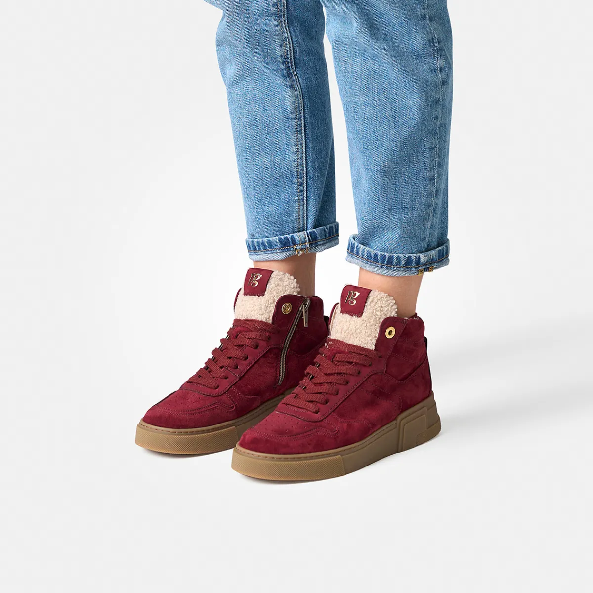 Paul Green Warmfutter|Boots|Hightop-Pauls 5373-078 Rot