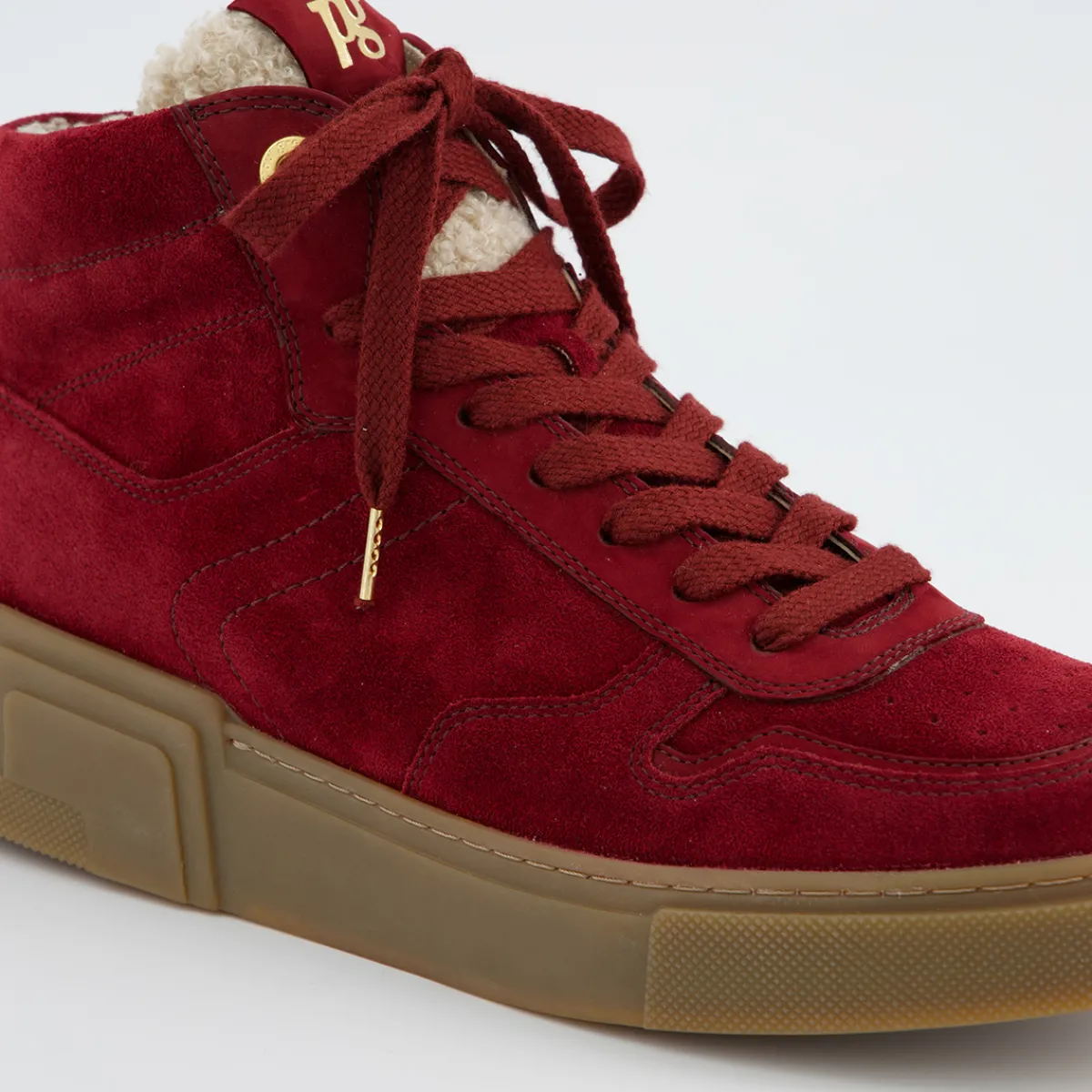 Paul Green Warmfutter|Boots|Hightop-Pauls 5373-078 Rot