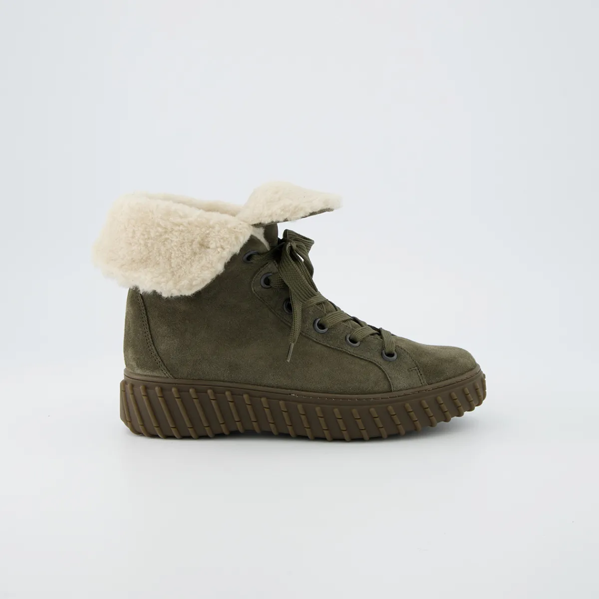Paul Green Warmfutter|Boots|Hightop-Pauls 5449-008 Grün