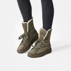 Paul Green Warmfutter|Boots|Hightop-Pauls 5449-008 Grün