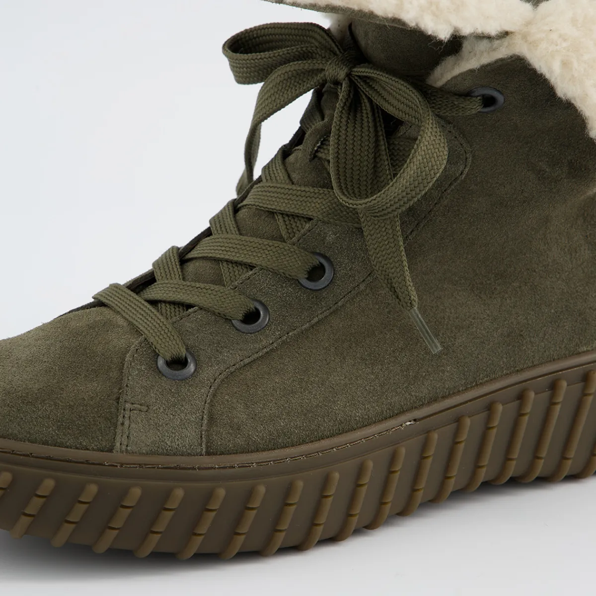 Paul Green Warmfutter|Boots|Hightop-Pauls 5449-008 Grün