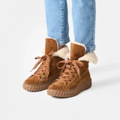 Paul Green Warmfutter|Boots|Hightop-Pauls 5449-018 Braun