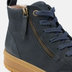 Paul Green Sneaker|Hightop-Pauls mit RELAX-WEITE und Wechselfußbett 5289-060 Blau