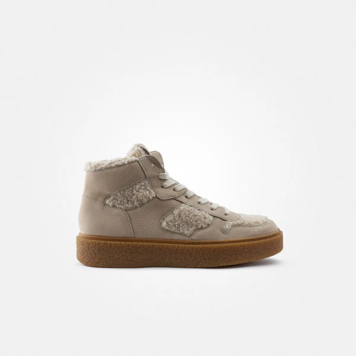 Paul Green Warmfutter|Boots|Hightop-Pauls mit Wechselfußbett 5372-016 Beige