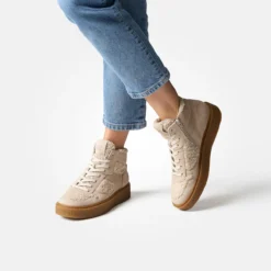 Paul Green Warmfutter|Boots|Hightop-Pauls mit Wechselfußbett 5372-016 Beige