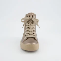 Paul Green Sneaker|Hightop-Sneaker 4024-308 Beige, metallik
