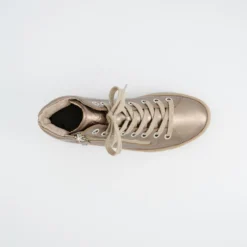 Paul Green Sneaker|Hightop-Sneaker 4024-308 Beige, metallik
