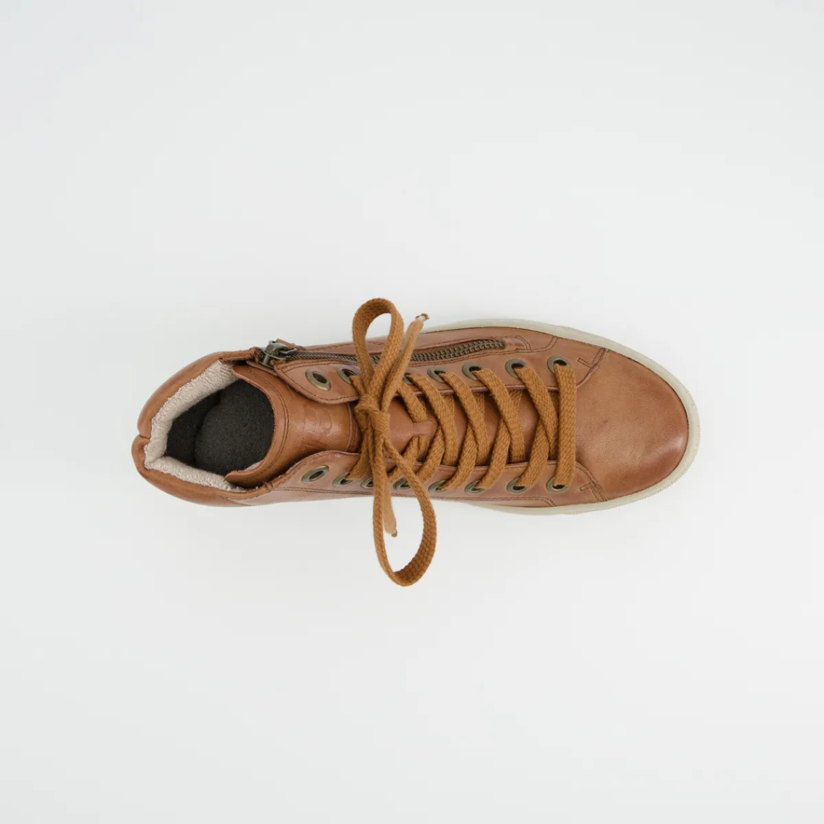 Paul Green Sneaker|Hightop-Sneaker 4024-350 Braun