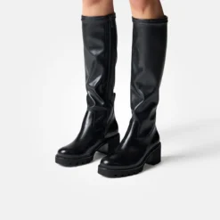 Paul Green Stiefel|Langschaftstiefel 8141-006 Schwarz