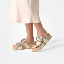 Paul Green Sandaletten|Pantolette 6157-027 Gold