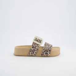 Paul Green Sandaletten|Pantolette 6157-007 Beige kombiniert